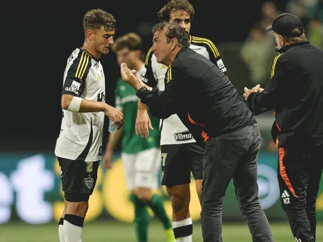 Cuca tem problemas para escalar o Atlético-MG diante do Flamengo, pelo Brasileirão