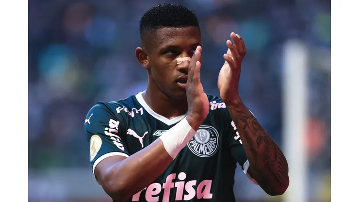 Danilo durante confronto entre Palmeiras e São Paulo no Brasileirão 2022.