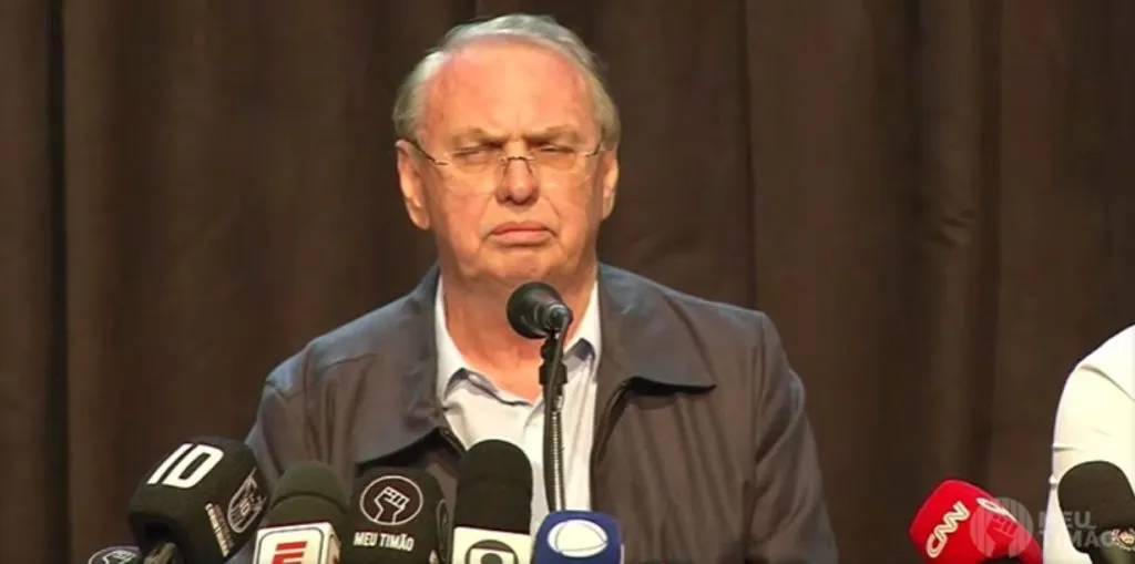 Osmar Stabile, presidente do Corinthians