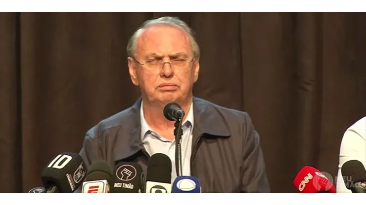 Osmar Stabile, presidente do Corinthians. Foto: Reprodução/YouTube
