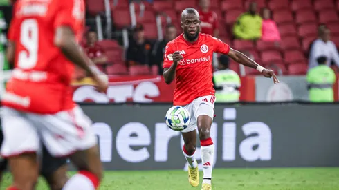 Enner Valencia jogador do Internacional durante partida contra o America-MG no estadio Beira-Rio pelo campeonato Brasileiro A 2023.