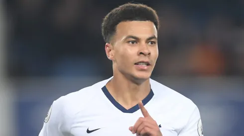 Delle Alli durante confronto entre Tottenham e Everton em 2019.
