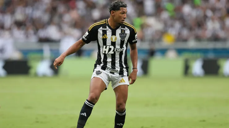 MG - BELO HORIZONTE - 15/03/2025 - MINEIRO 2025, AMERICA-MG X ATLETICO-MG - Rony jogador do Atletico-MG durante partida contra o America-MG no estadio Mineirao pelo campeonato Mineiro 2025. Foto: Gilson Lobo/AGIF