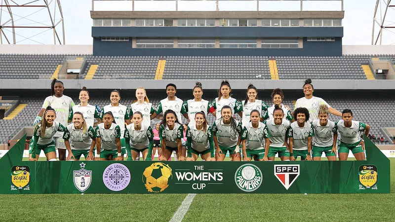 Elenco do Palmeiras que disputa a competição (Reprodução/Fabio Menotti/Palmeiras)