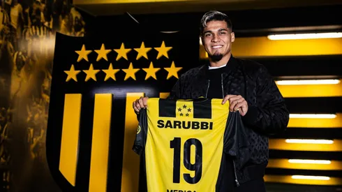 Grêmio emprestou Matías Arezo ao Peñarol. Foto: Divulgação / Peñarol