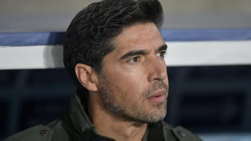 Abel Ferreira técnico do Palmeiras durante partida contra o Fluminense no estadio Maracana pelo campeonato Brasileiro A 2025.