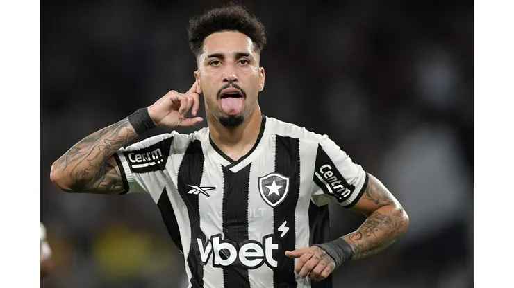 Kauê comemorando gol contra o Bangu no Campeonato Brasileiro de 2025.
