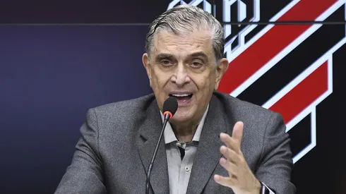 Petraglia, presidente do Athletico. Foto: Gustavo Oliveira/Athletico