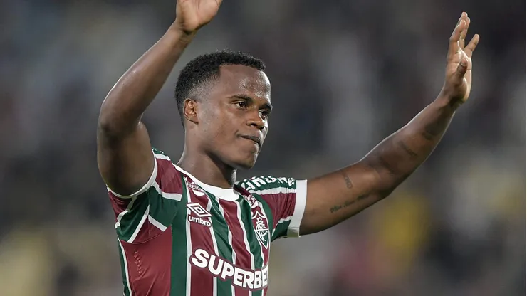 Jhon Arias se despediu do Fluminense na última semana