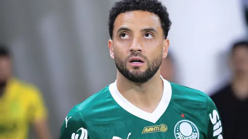 Felipe Anderson, meia do Palmeiras. Foto: Ettore Chiereguini/AGIF