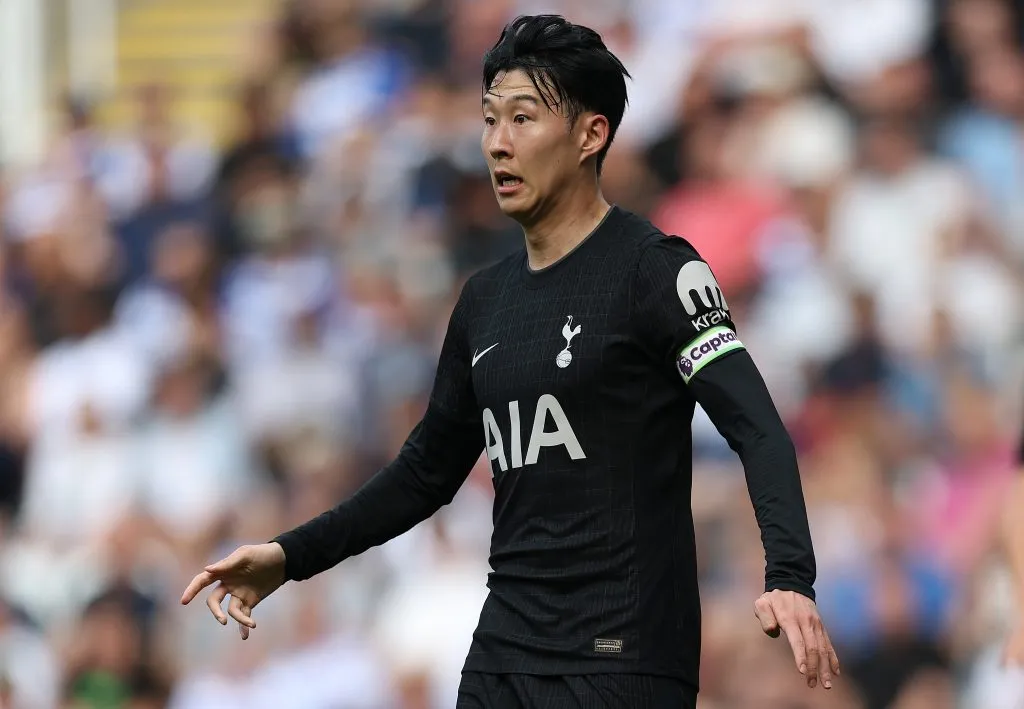 Son, atacante do Tottenham. (Photo by Ryan Pierse/Getty Images)