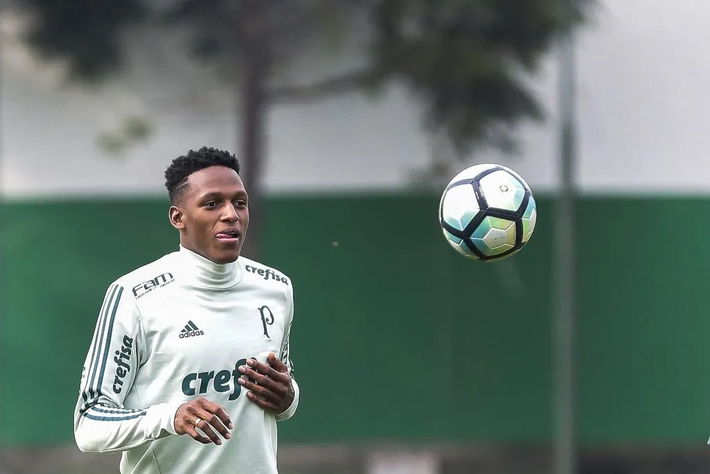 SP – Sao Paulo – 27/10/2017 – Treino do Palmeiras – Mina durante treino no CT Academia de Futebol. Foto: Ale Cabral/AGIF
