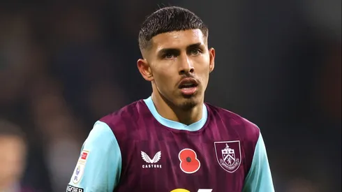 Jeremy Sarmiento durante confronto entre Burnley e Swansea City na temporada 2024/25.