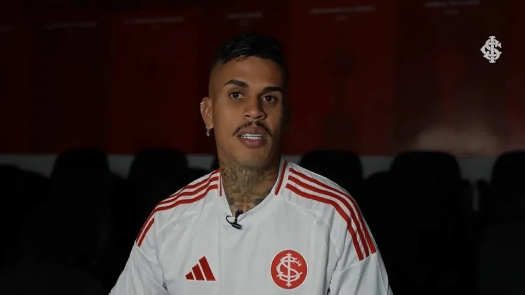 Richard, jogador do Internacional. Foto: Reprodução / Internacional