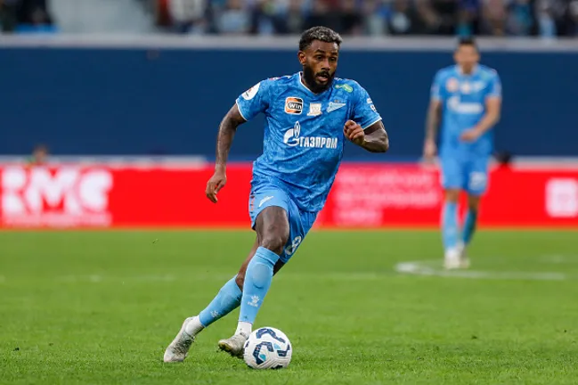 Wendel atuando no Zenit –  (Photo by Mike Kireev/NurPhoto via Getty Images)