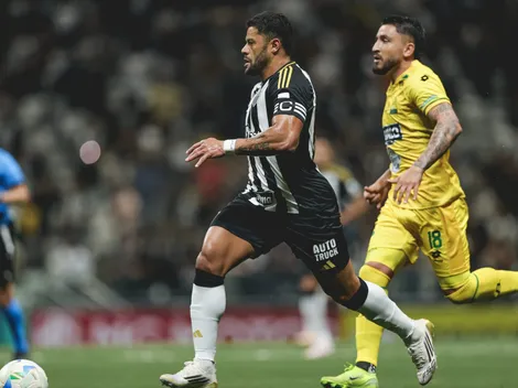 Hulk, do Atlético-MG, tem conversa flagrada com juiz e faz pergunta inusitada