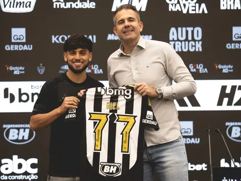 Biel, do Atlético-MG, é regularizado no BID e pode estrear diante do Flamengo
