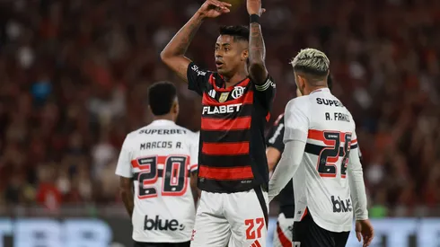 Bruno Henrique, atacante do Flamengo (4). Foto: Wagner Meier/Getty Images
