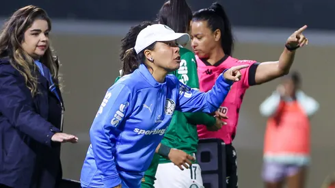 Camilla Orlando pelo Palmeiras Feminino (Foto: Fabio Menotti/Palmeiras/by Canon)