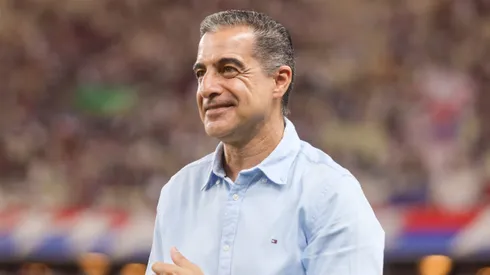 Renato Paiva tecnico do Fortaleza durante partida contra o Red Bull Brasil no estadio Arena Castelao pelo campeonato Brasileiro A 2025. Foto: Lucas Emanuel/AGIF