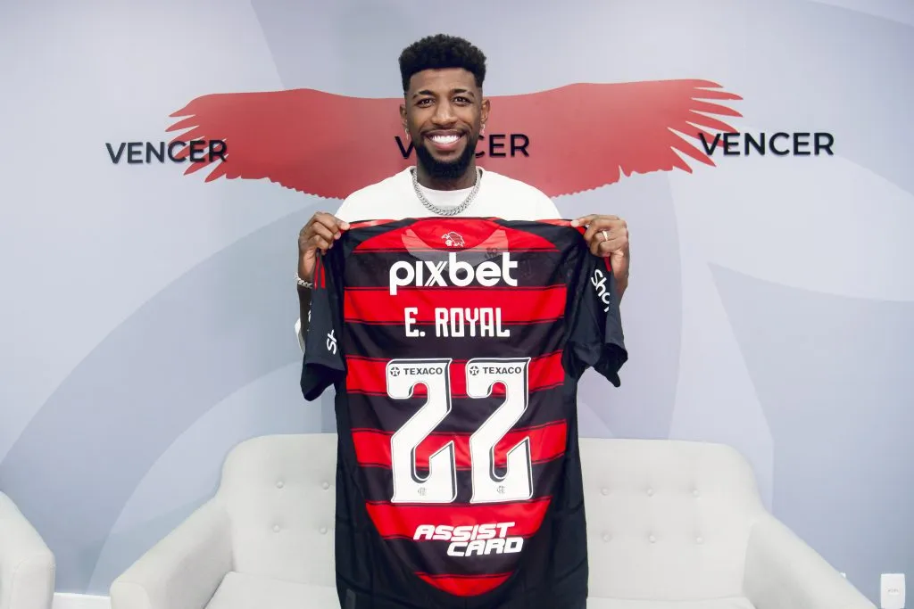 Emerson Royal e anunciado como novo lateral do Flamengo (Imagem: Adriano Fontes/Flamengo)