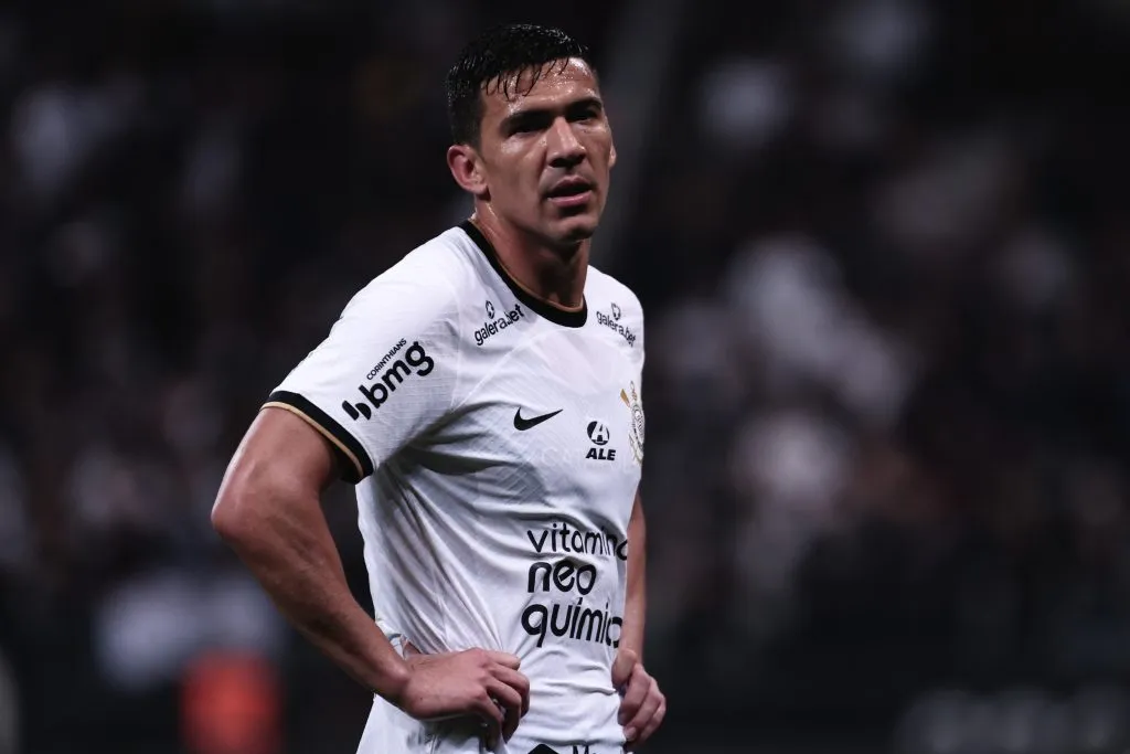 SP – Sao Paulo – 15/09/2022 – COPA DO BRASIL 2022, CORINTHIANS X FLUMINENSE – Balbuena jogador do Corinthians durante partida contra o Fluminense no estadio Arena Corinthians pelo campeonato Copa do Brasil 2022. Foto: Ettore Chiereguini/AGIF