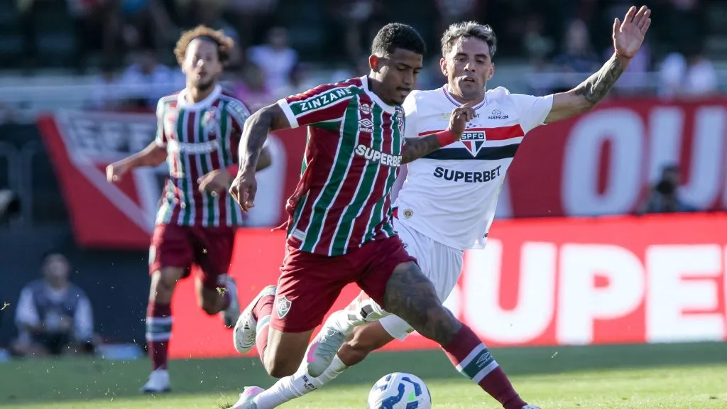 São Paulo x Fluminense. Foto: Marco Miatelo/AGIF