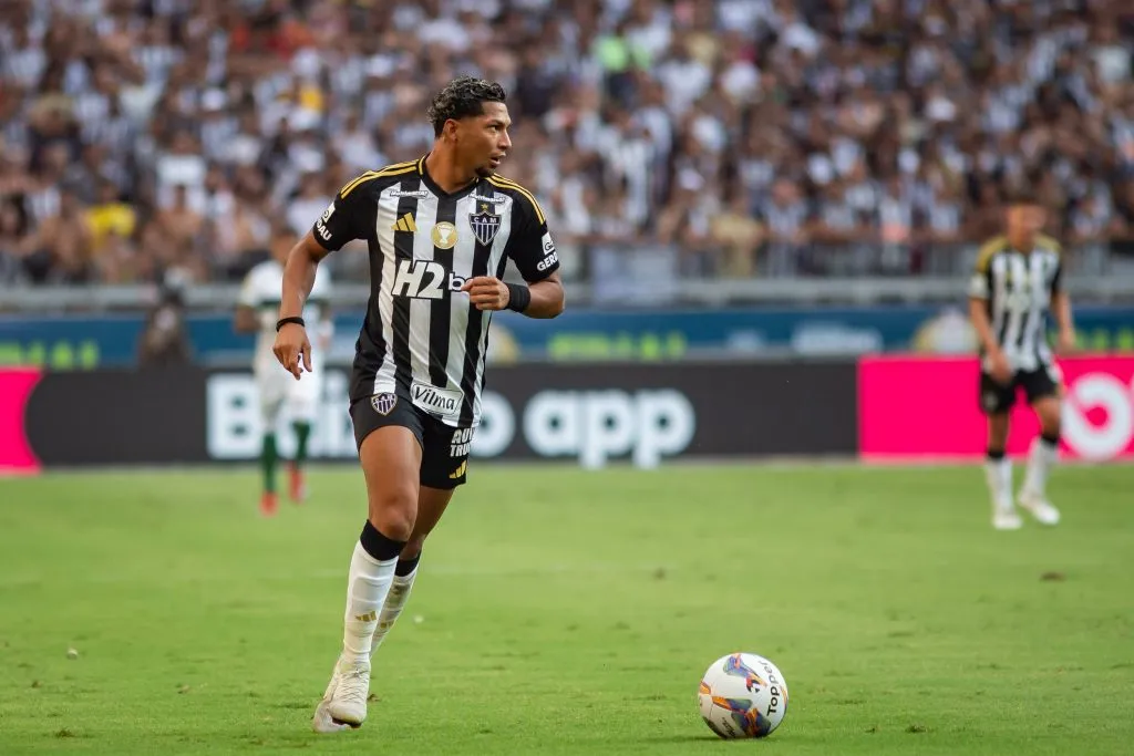 MG – BELO HORIZONTE – 08/03/2025 – MINEIRO 2025, ATLETICO-MG X AMERICA-MG – Rony jogador do Atletico-MG durante partida contra o America-MG no estadio Mineirao pelo campeonato Mineiro 2025. Foto: Fernando Moreno/AGIF