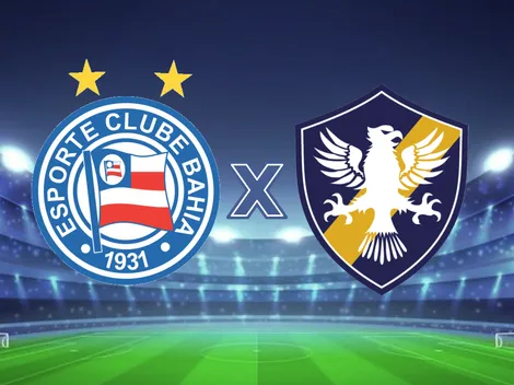 Tudo sobre Bahia x Retrô pela Copa do Brasil