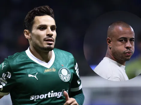 Raphael Veiga se despede de Mayke, que deixa o Palmeiras rumo ao Santos