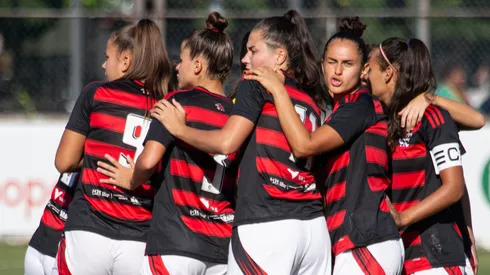 Flamengo chega ao mata-mata do Brasileirão Feminino sub-20 como favoritas (Reprodução/Mariana Sá/Flamengo)