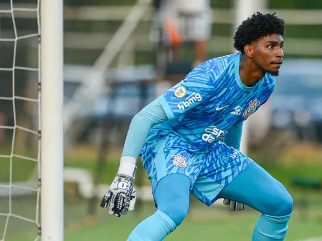 Hugo Souza adota otimismo para Corinthians x Palmeiras