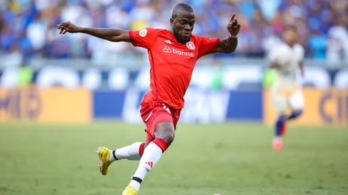 Enner Valencia jogador do Internacional durante partida contra o Cruzeiro no estadio Mineirao pelo campeonato Brasileiro A 2023.