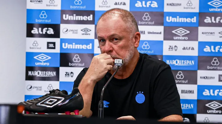 Mano Menezes, técnico do Grêmio. Foto: Maxi Franzoi/AGIF