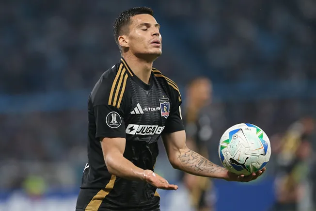 Lucas Cepeda no Colo-Colo em 2025 –  (Photo by Daniel Jayo/Getty Images)