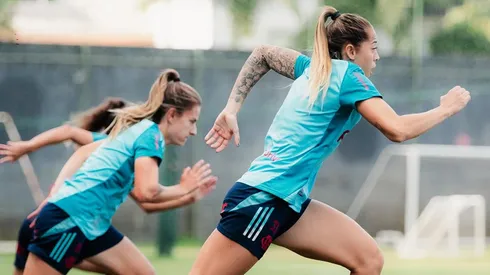 Flamengo se prepara para os jogos no Brasileirão e Copa do Brasil Feminina (Reprodução/Flamengo)