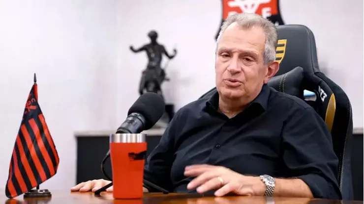 BAP, presidente do Flamengo. Foto: Reprodução