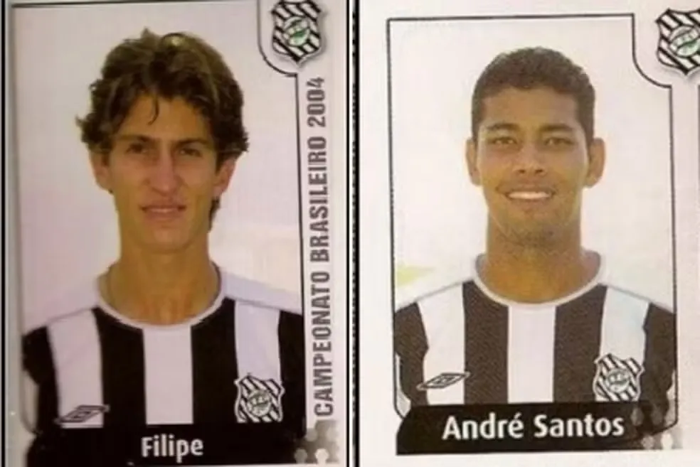 Filipe Luís e André Santos no Figueirense
