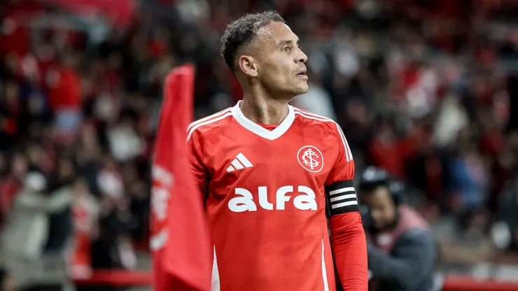 Alan Patrick jogador do Internacional durante partida contra o Fluminense no estadio Beira-Rio pelo campeonato Copa Do Brasil 2025. Foto: Lucas Gabriel Cardoso/AGIF