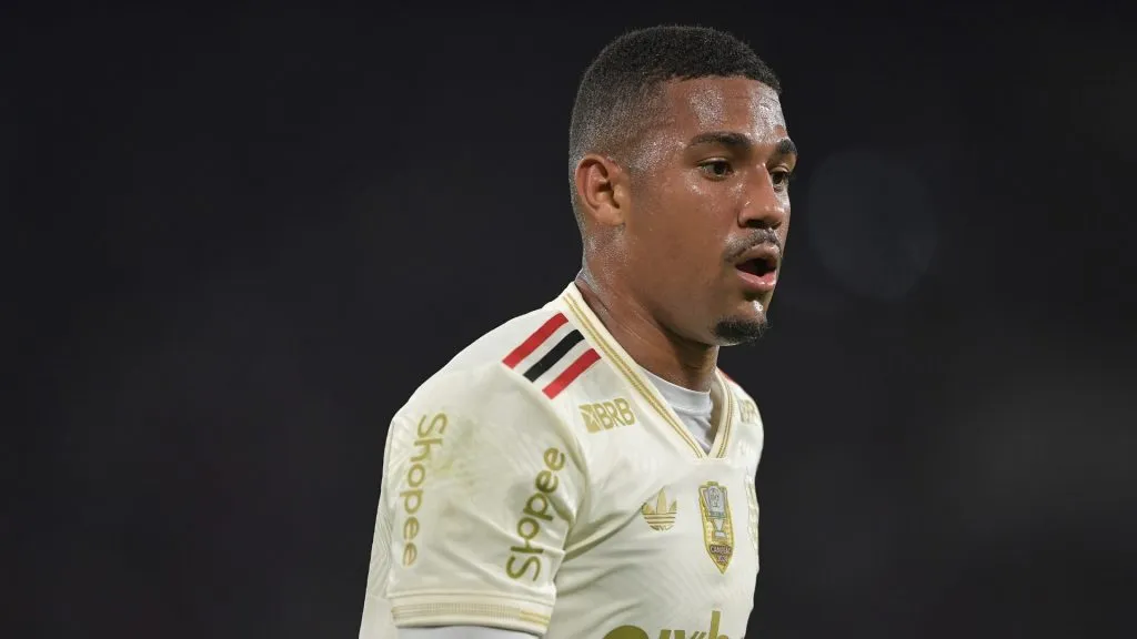 Samuel Lino, jogador do Flamengo