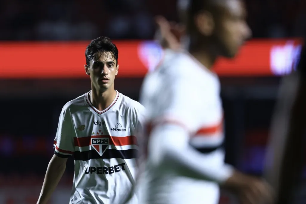 SP – SAO PAULO – 31/07/2025 – COPA DO BRASIL 2025, SAO PAULO X ATHLETICO-PR –  jogador do Sao Paulo durante partida contra o Athletico-PR no estadio Morumbi pelo campeonato Copa Do Brasil 2025. Foto: Marcello Zambrana/AGIF
