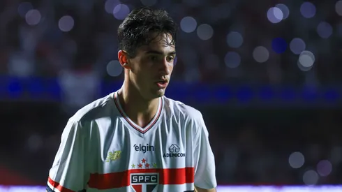 SP – SAO PAULO – 31/07/2025 – COPA DO BRASIL 2025, SAO PAULO X ATHLETICO-PR – Rodriguinho jogador do Sao Paulo durante partida contra o Athletico-PR no estadio Morumbi pelo campeonato Copa Do Brasil 2025. Foto: Marcello Zambrana/AGIF