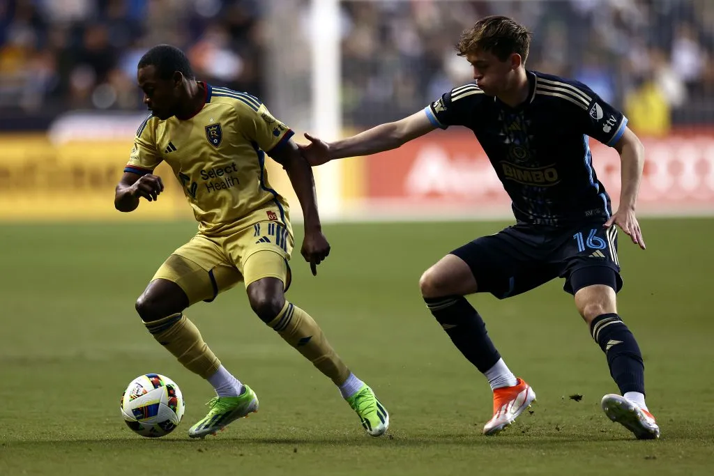 Carlos Andrés Gómez em partida da MLS. (Photo by Tim Nwachukwu/Getty Images)