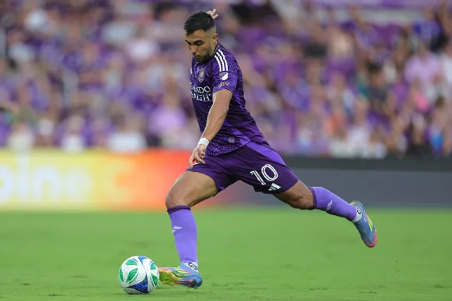 Martín Ojeda atuando no Orlando City  – (Photo by Dustin Markland/Getty Images)