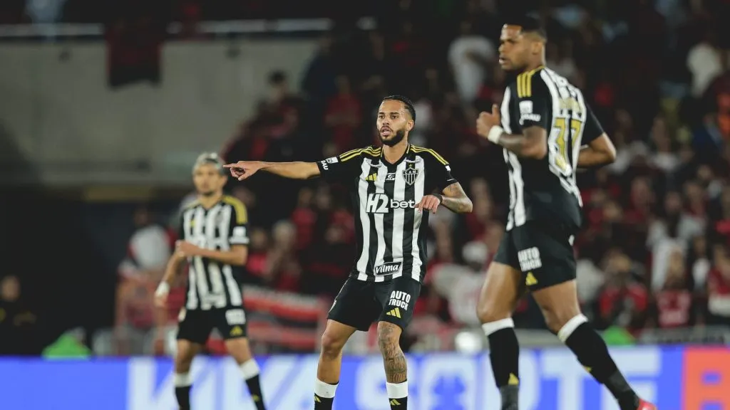 Alexsander pode atuar em várias posições no Galo. Foto: Pedro Souza/Atlético