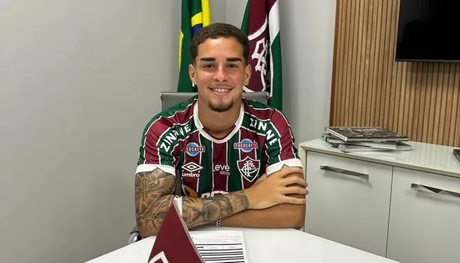 Agner, meia do Fluminense (Imagem: Divulgação/Fluminense)