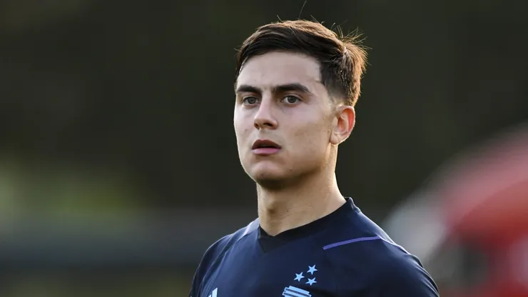 Paulo Dybala durante treino da Seleção Argentina. (Foto: Rodrigo Valle/Getty Images)