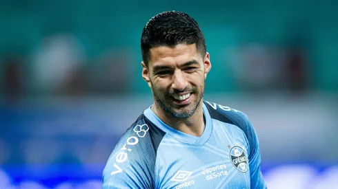 Luis Suárez defendeu o Grêmio em 2023. Foto: Jhony Pinho/AGIF