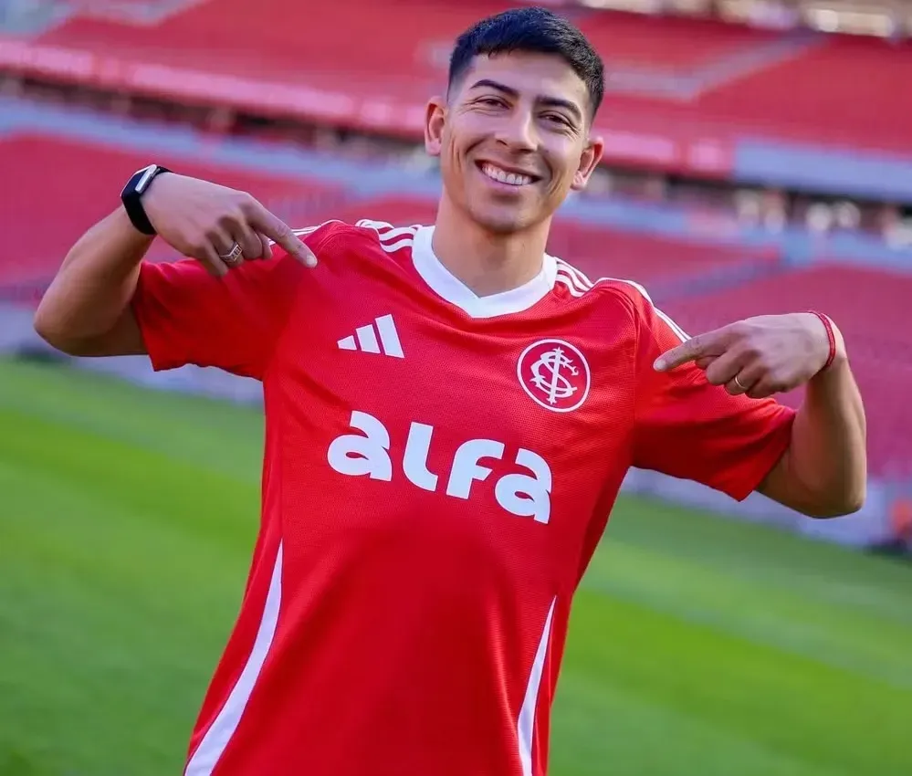 Alan Rodríguez tem condições de fazer seu primeiro jogo pelo Internacional. Foto: Ricardo Duarte / Internacional