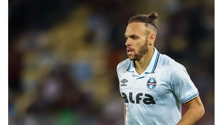 Braithwaite critica postura do Grêmio em derrota para o Fluminense. Foto: Lucas Uebel/Grêmio